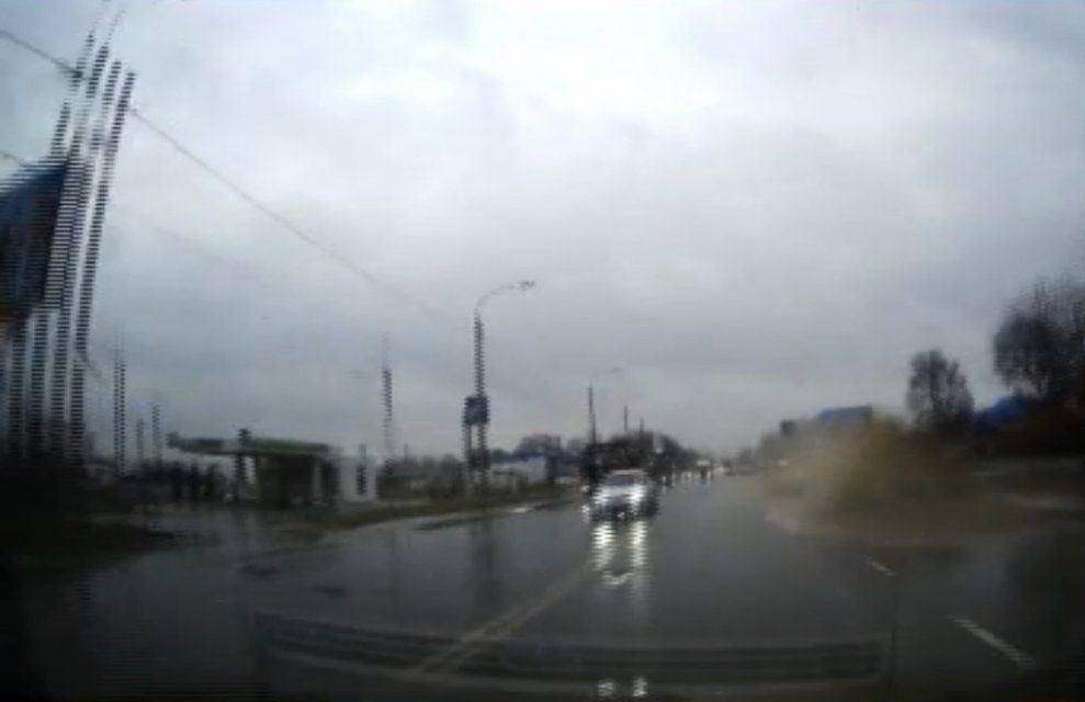 Венеция по орловски: ливни топят Карачевское шоссе 