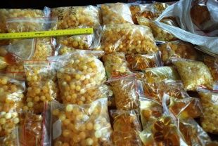 На Курской таможне задержали 13 килограммов обработанного янтаря