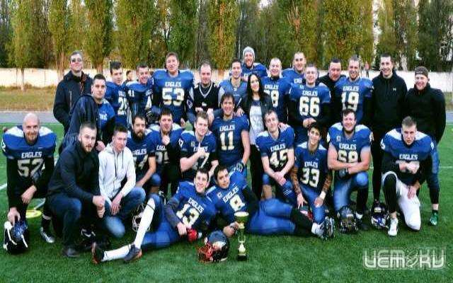 Орловская команда по американскому футболу выиграла в родных стенах