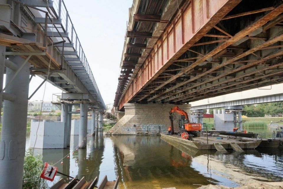 Ремонт Красного моста в Орле опережает график - власти