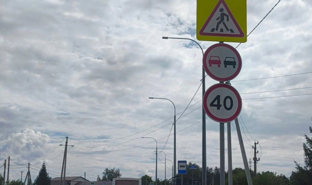 Автобусные маршруты в Плещеево продлены, установлены знаки ограничения скорости