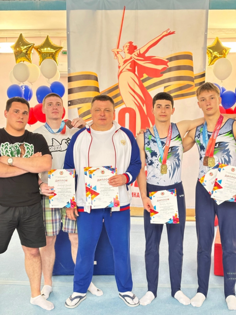 Орловские гимнасты завоевали 5 медали в Волгограде