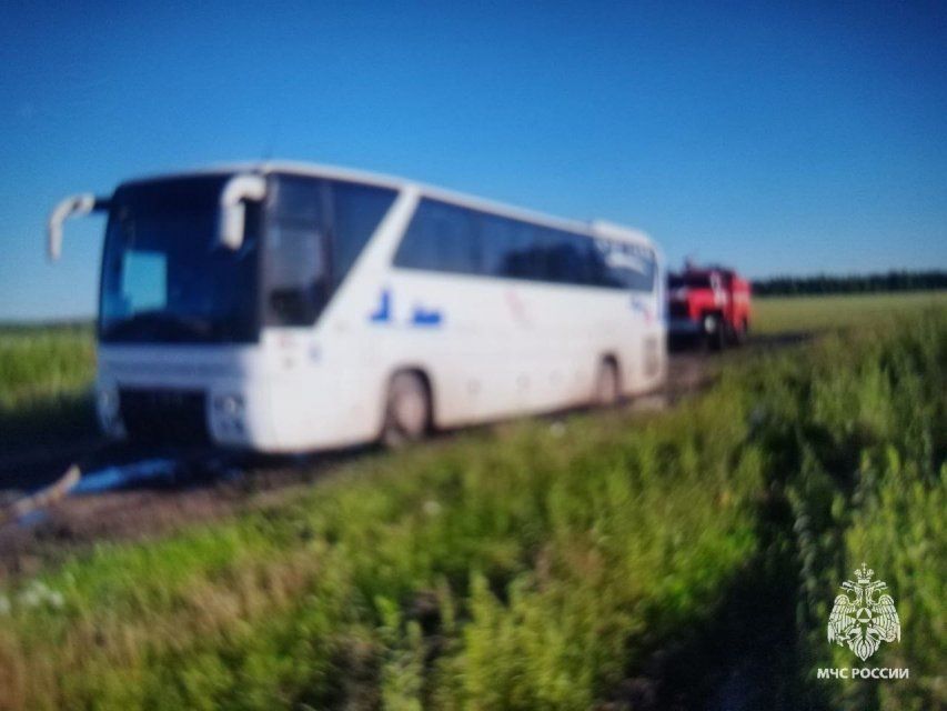 В Орловской области заблудился туристический автобус