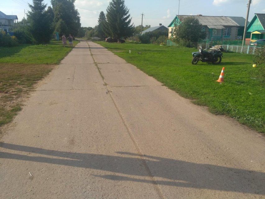 На Орловщине опрокинулся на «Урале» 43-летний мотоциклист