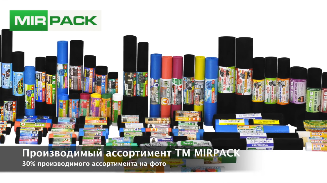 Компания MIRPACK - производитель пленочной продукции №1