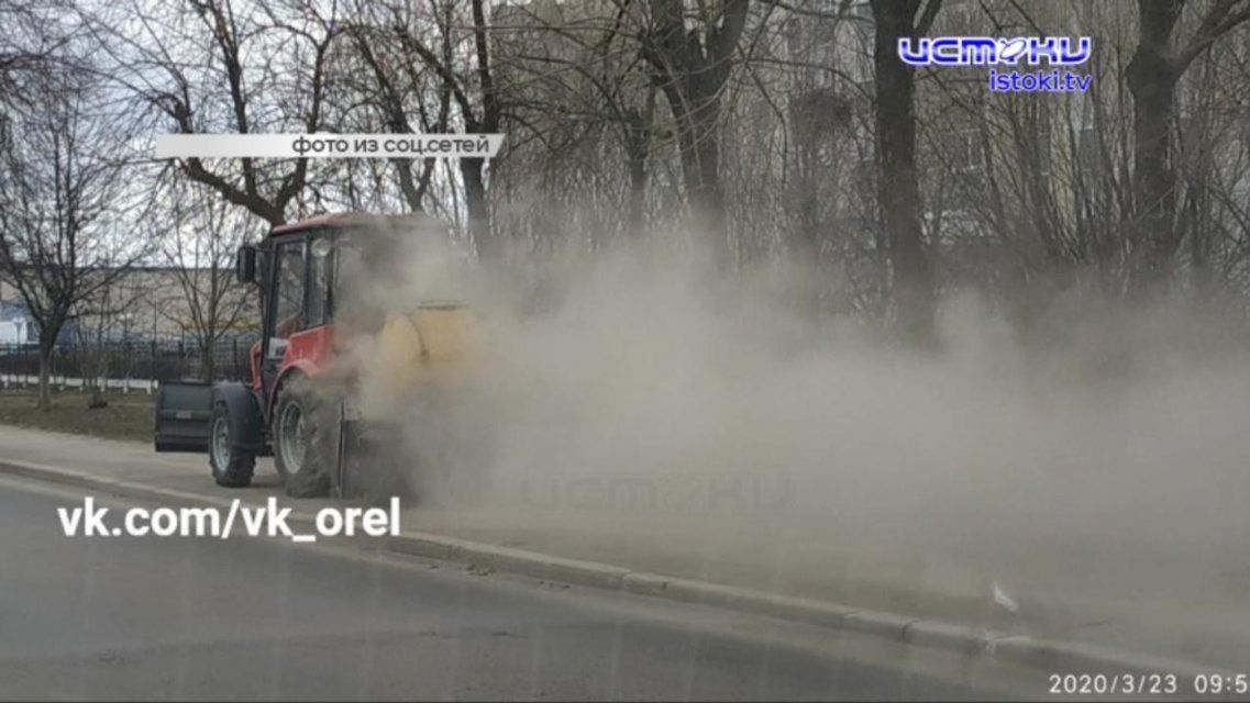 Орловская спортшкола опробует дистанционные занятия, а жители засняли бесполезную работу «Спецавтобазы»