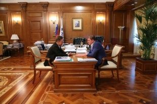 Вадим Потомский встретился с главой "Газпрома"