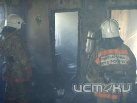  В деревне Дмитриевка случился пожар в доме