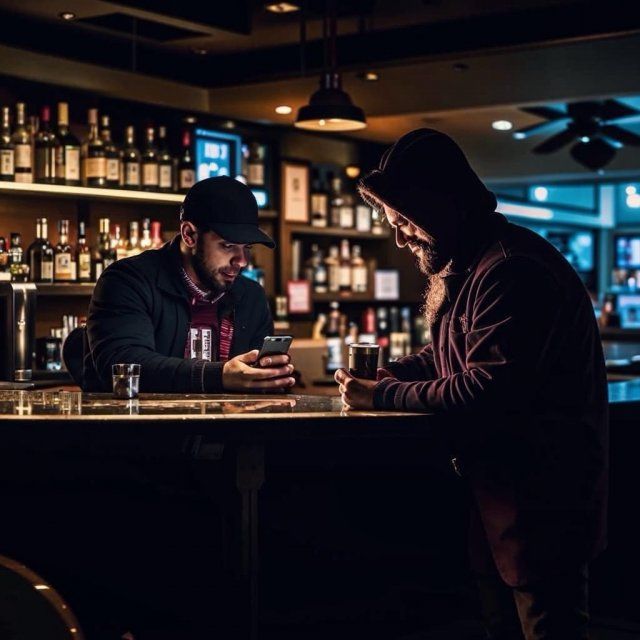 Орловчанин не смог справиться с искушением в баре 