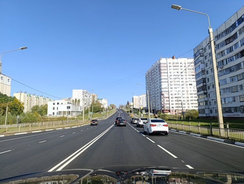 Ремонт улицы Раздольной в Орле завершен