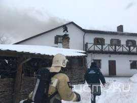  Накануне в Орле горел ресторан “Берлога”