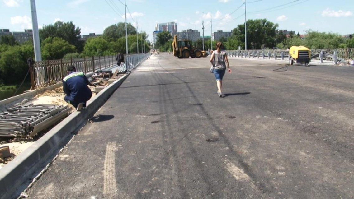 Орловские пешеходы не смогут пользоваться мостом Дружбы осенью и зимой?