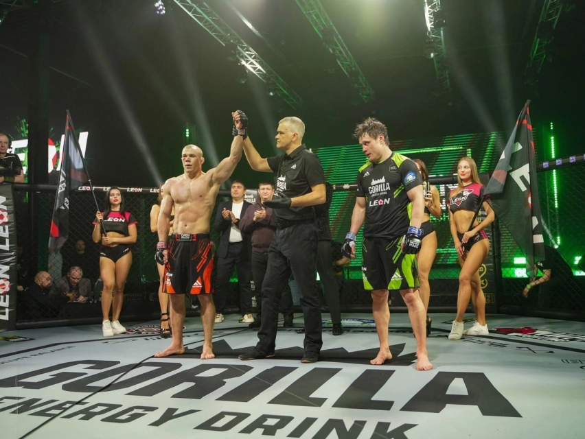 Орловский спортсмен Константин Черников успешно выступил на турнире OPEN FC