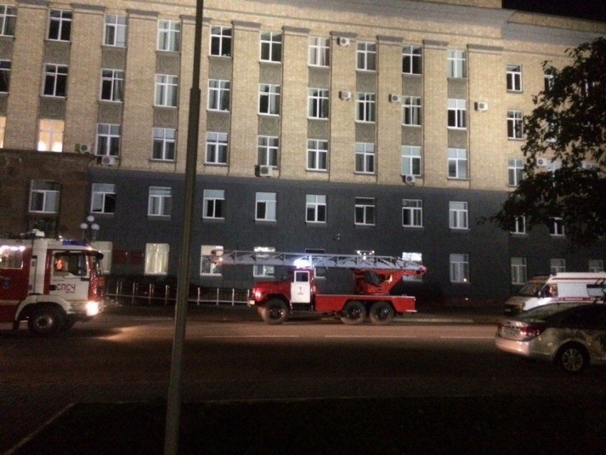 В здании облправительства в Орле произошло задымление