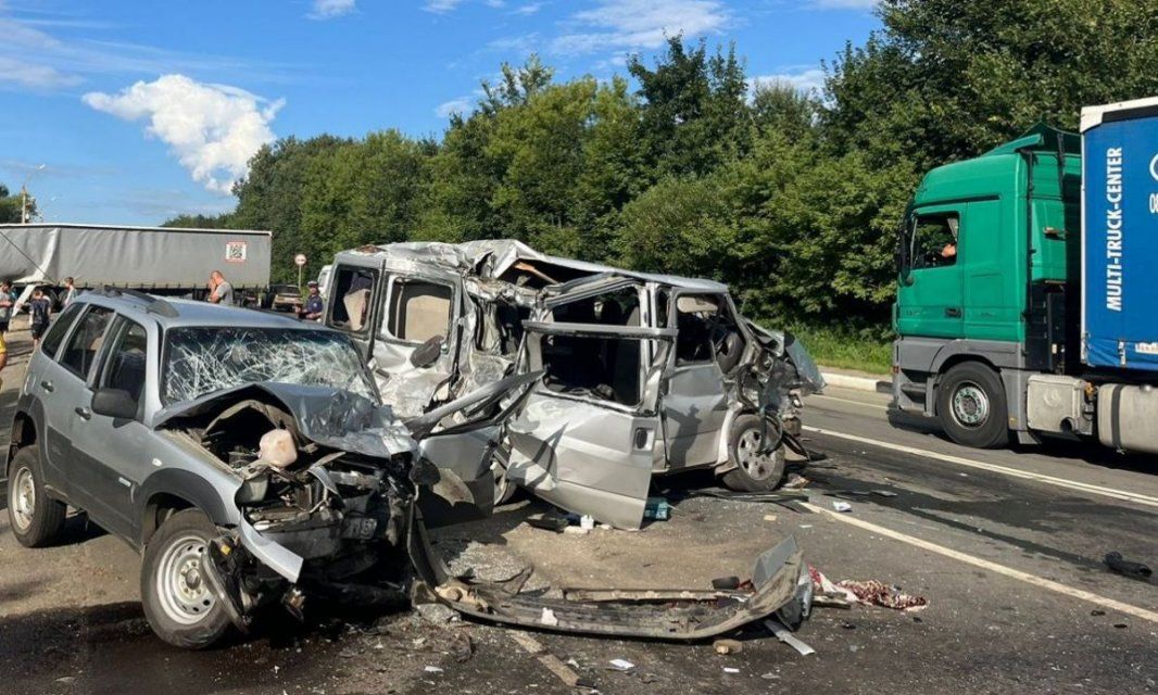 В деревне Становое Орловской области произошло крупное ДТП 