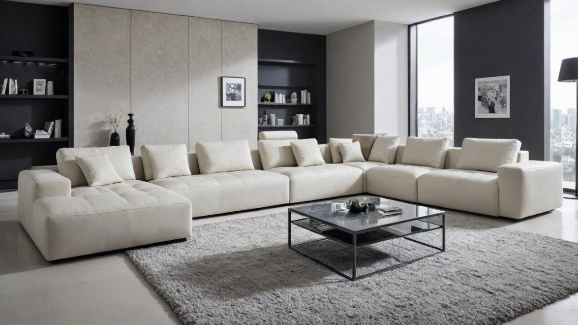 Преимущества модульных диванов для современных интерьеров