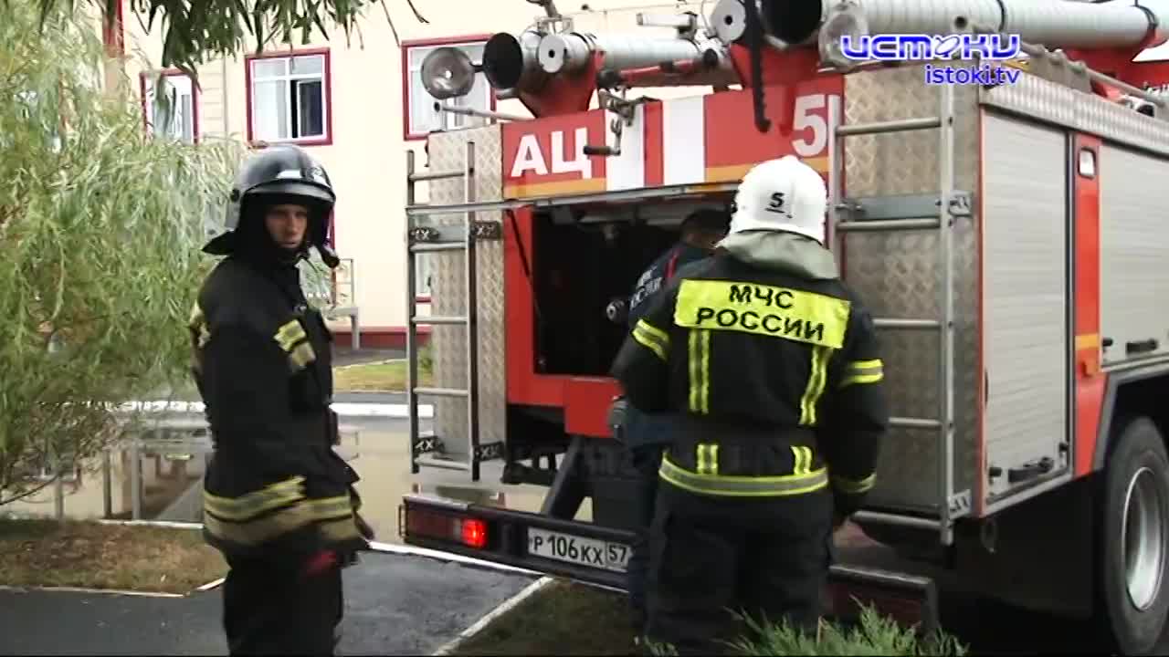 В Орле прошли соревнования на "Лучшее отделение на автоцистерне"