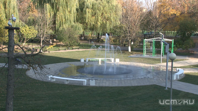 В детском парке Орла работы по монтажу нового фонтана вышли на финишную прямую 