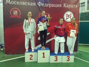 Ксения Емельяненко выиграла Чемпионат Москвы по каратэ