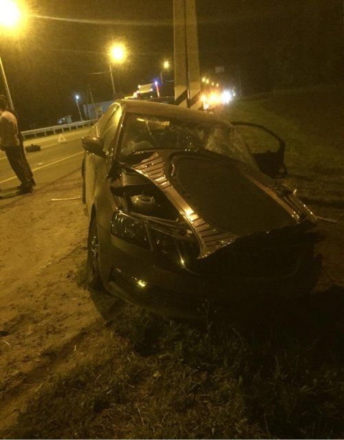 Под Орлом водитель «ŠKODA» разбился насмерть после столкновения с грузовиком «DAF»