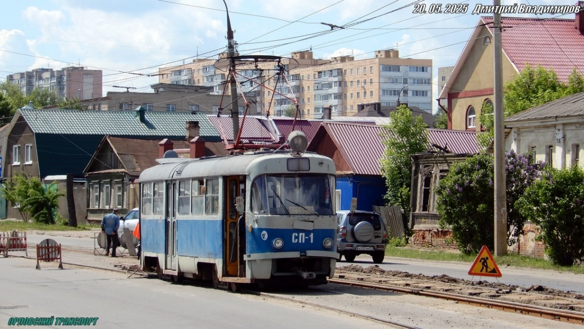 Первый день после ремонта: В Орле трамвай №4 возобновил движение, но не обошлось без происшествий