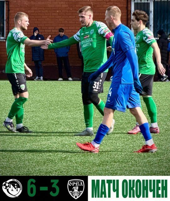 Поражение 6:3.Таков итог второй товарищеской игры ФК "Орел" в рамках тренировочных сборов 
