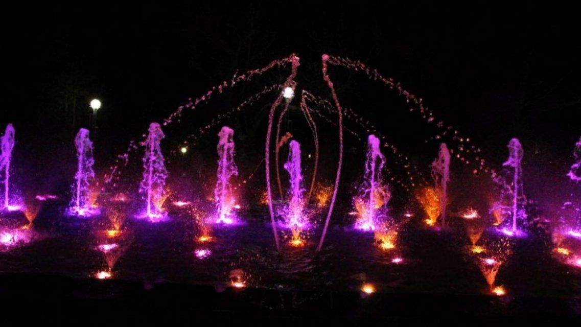 Орловский фонтан в горпарке будут включать по расписанию