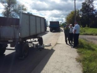 В Колпне прицеп от трактора сбил пенсионера