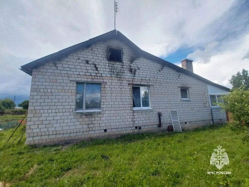 Вчера в Покровском районе горел жилой дом