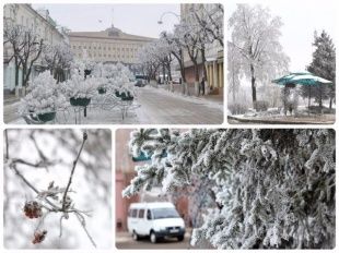 В Орле зимняя погода