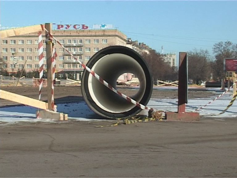 Город парализовало