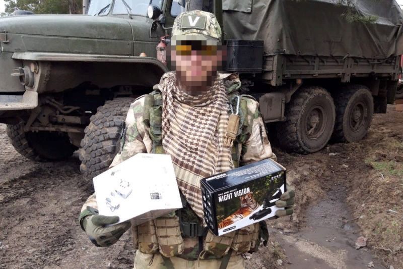 Участники СВО получили от орловского храма квадрокоптеры и прибор ночного видения