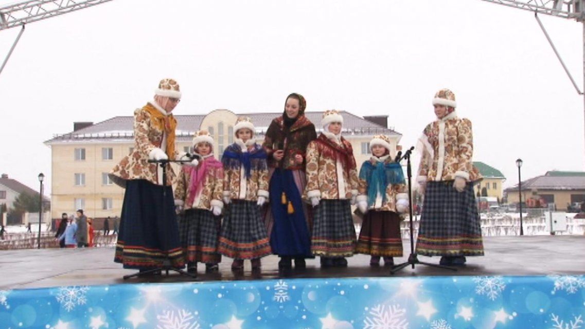 В православном центре на Орловщине прошли рождественские гулянья