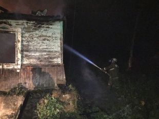 Во Мценском районе сгорел дом