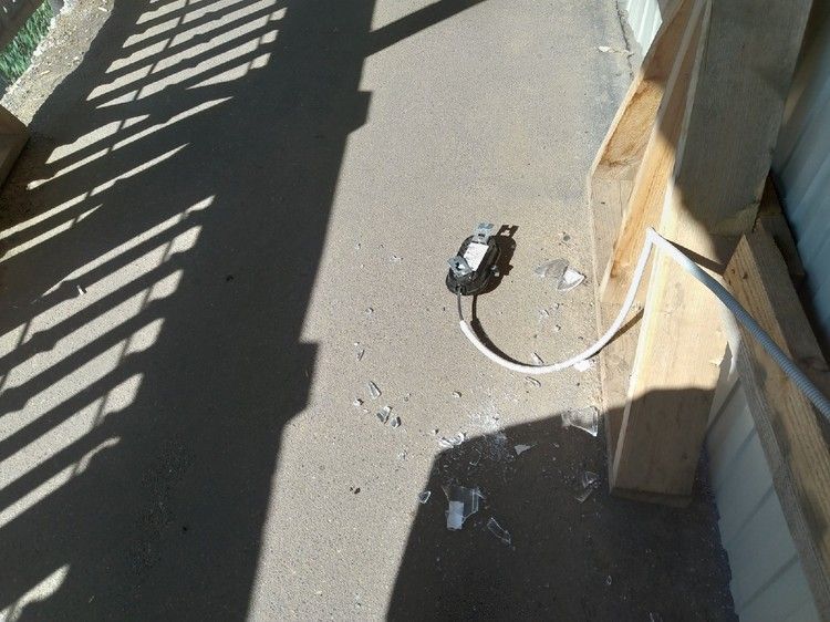 В Орле вандалы нашалили на Красном мосту