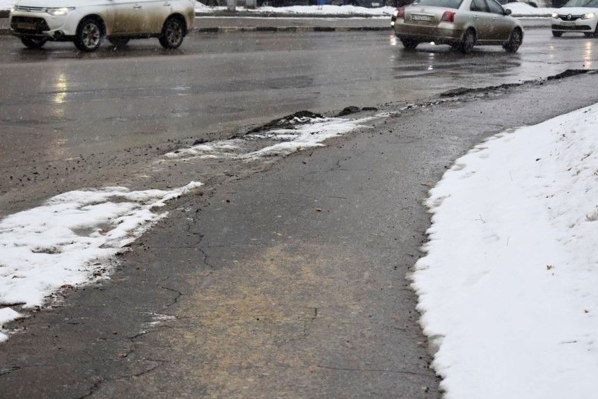 Ремонт по гарантии: в Орле приводят в порядок несколько улиц