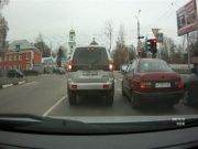 поворот из правого ряда