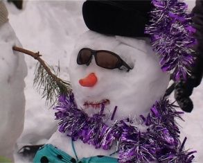 В Орле прошел конкурс снеговиков 