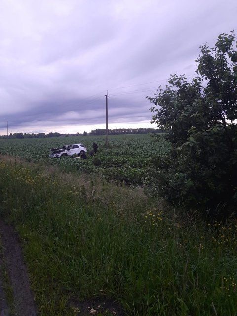 Под Орлом в серьезной аварии пострадали два человека