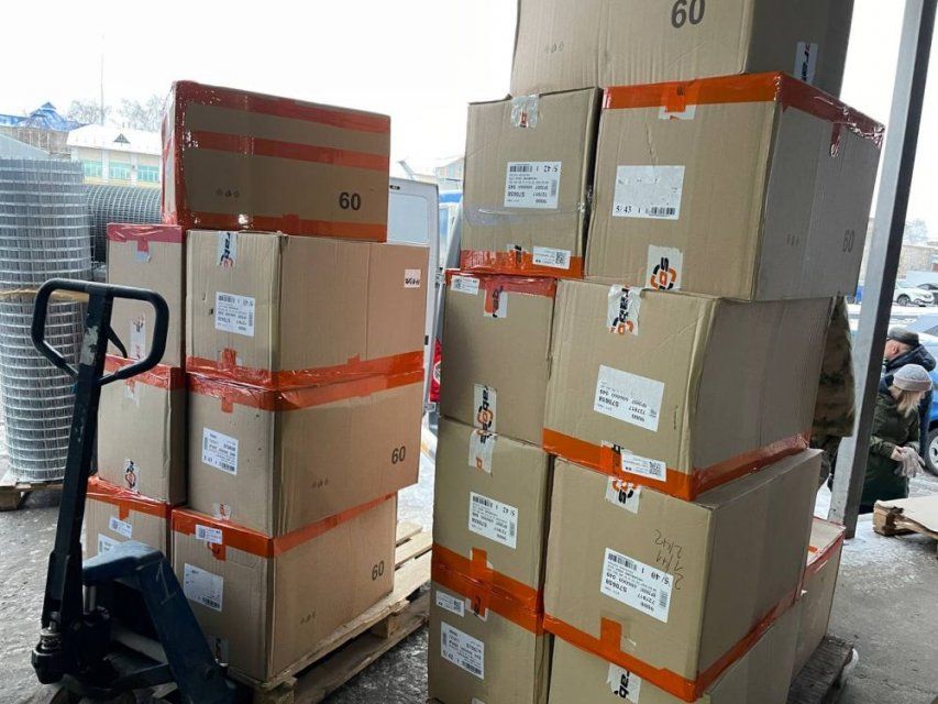 Орловщина направила около 800 тонн гуманитарного груза бойцам, участвующим в СВО