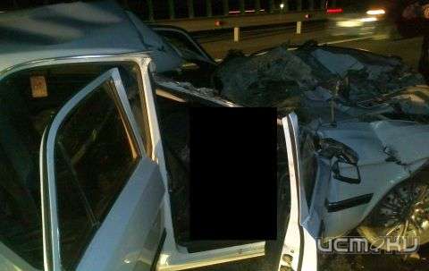 ДТП на Орловщине: «Волга» «догнала» КАМАЗ