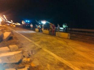 В Орловской области машина влетела в бетонные блоки. Пострадали двое детей