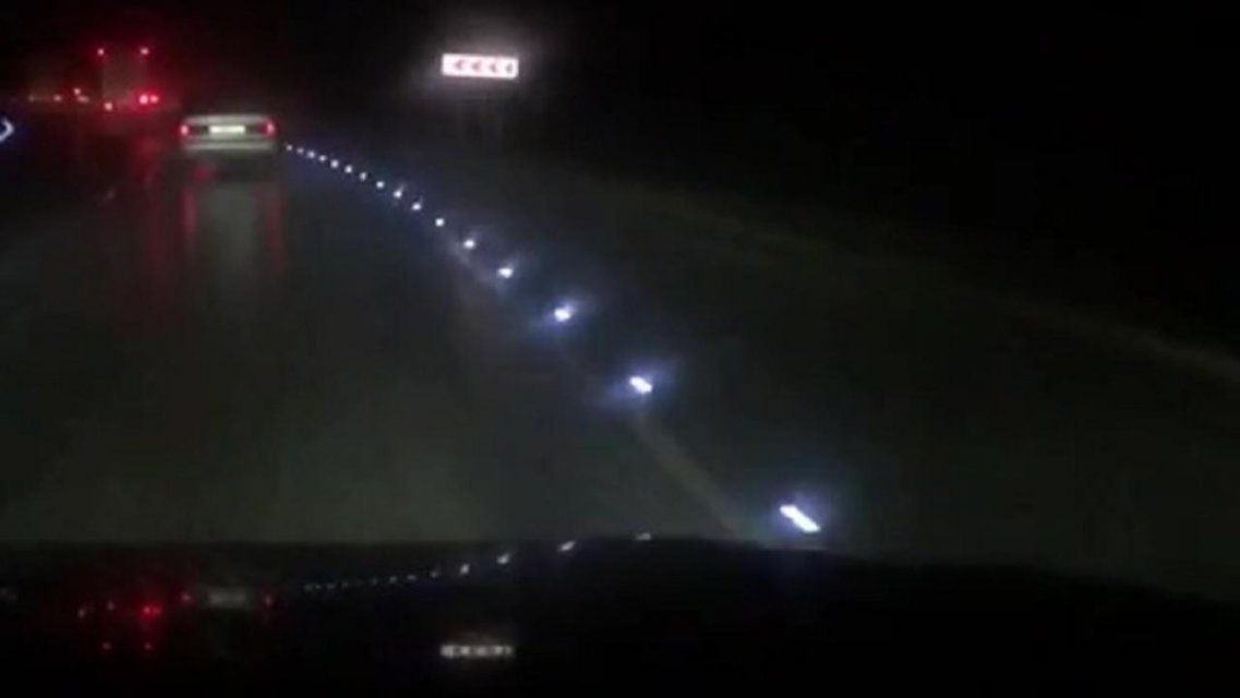 Светодиодные маячки на дорогах Орловщины: мнения за и против