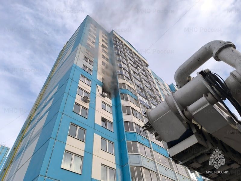 В Орле произошел пожар из-за оставленной без присмотра свечи