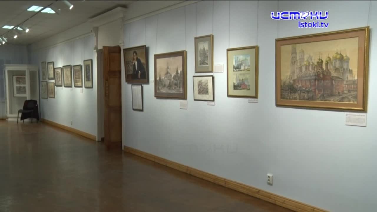 Исторически достоверные изображения древней Москвы, в краеведческом музее открылась новая выставка