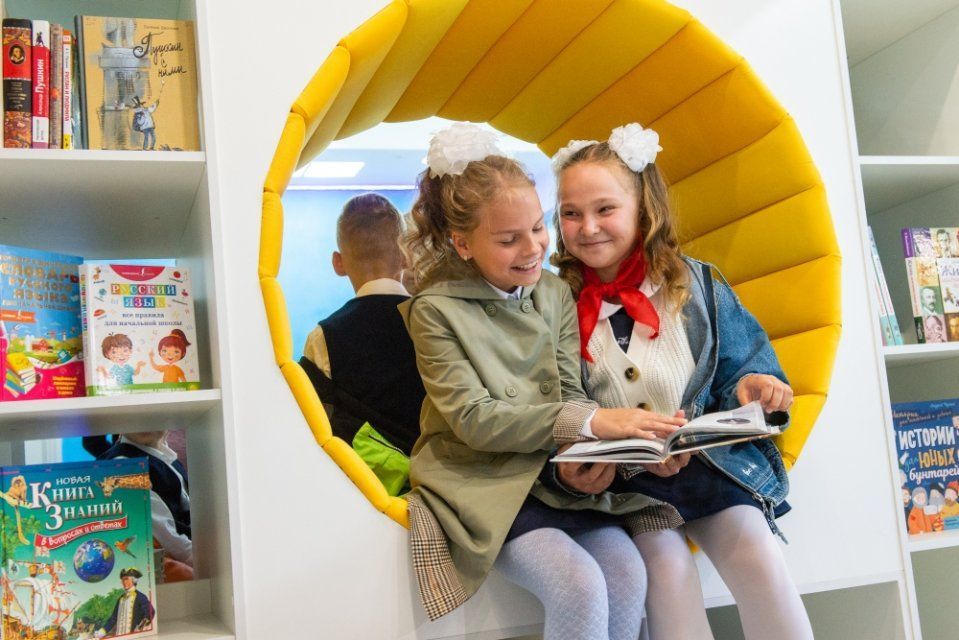 В Орле открылась детская модельная библиотека им. И. А. Крылова «Букватория»