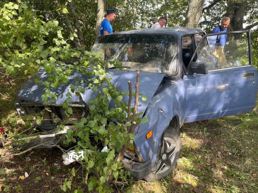После аварии на орловской трассе пенсионер оказался на больничной койке