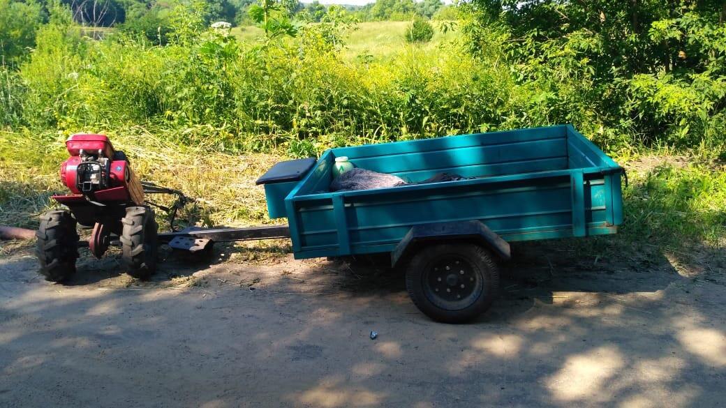 На Орловщине пенсионер перевернулся на мотоблоке и скончался до приезда скорой