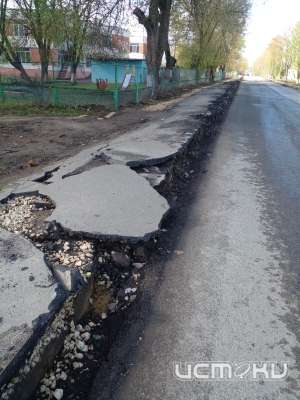 В поселке Знаменка стартовал ремонт дорог по улице Ленина и улице Школьной