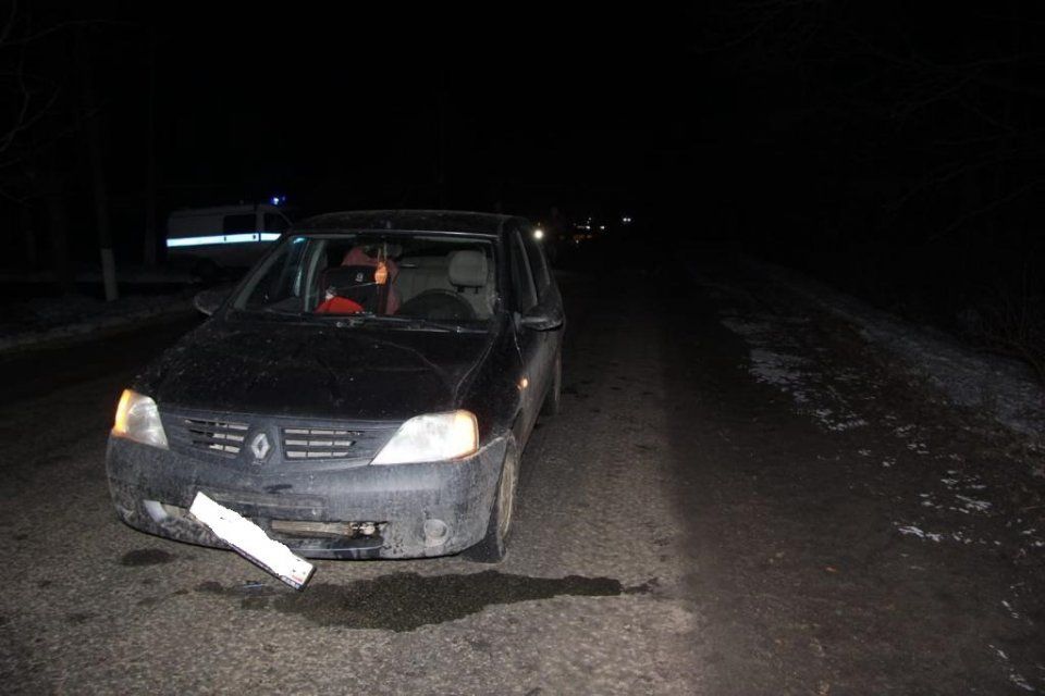 Под Орлом «Рено» насмерть переехал лежачего пешехода